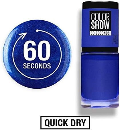 Maybelline Color Show 661 Ocean Blue Nail Polish 7ml