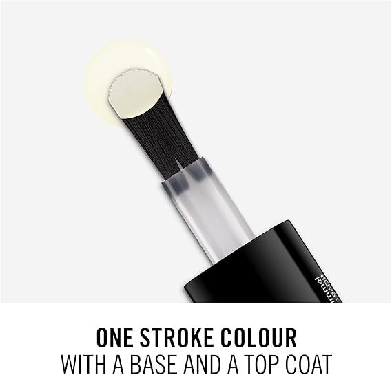 Rimmel London 60 Seconds Super Shine Nail Polish, 703 White Hot Love, 8 ml (Pack of 1)