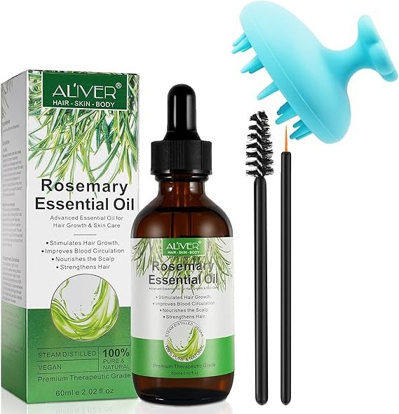 ALIVER Rosemary Essential Oil – Hair & Scalp Care