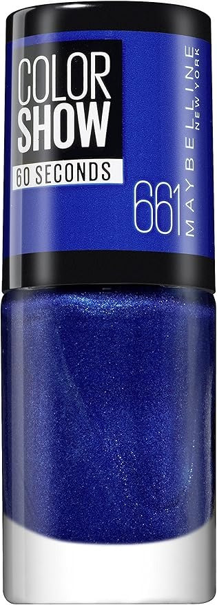 Maybelline Color Show 661 Ocean Blue Nail Polish 7ml
