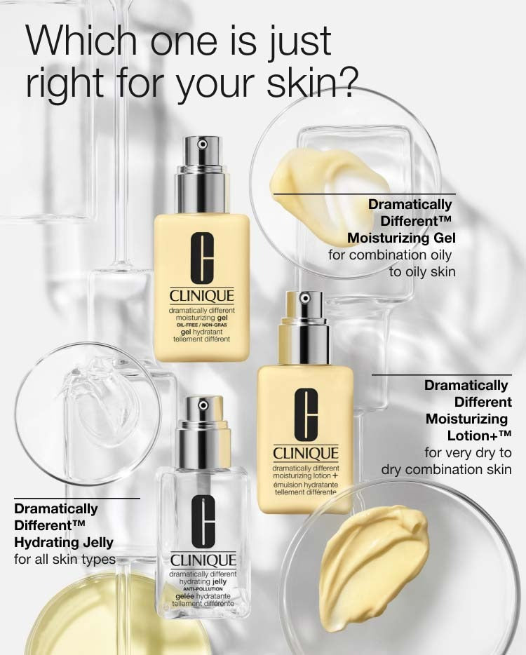 Clinique 3-Step Dramatically Different Moisturizing Oil-Free Gel For Combination Oily To Oily Skin Types